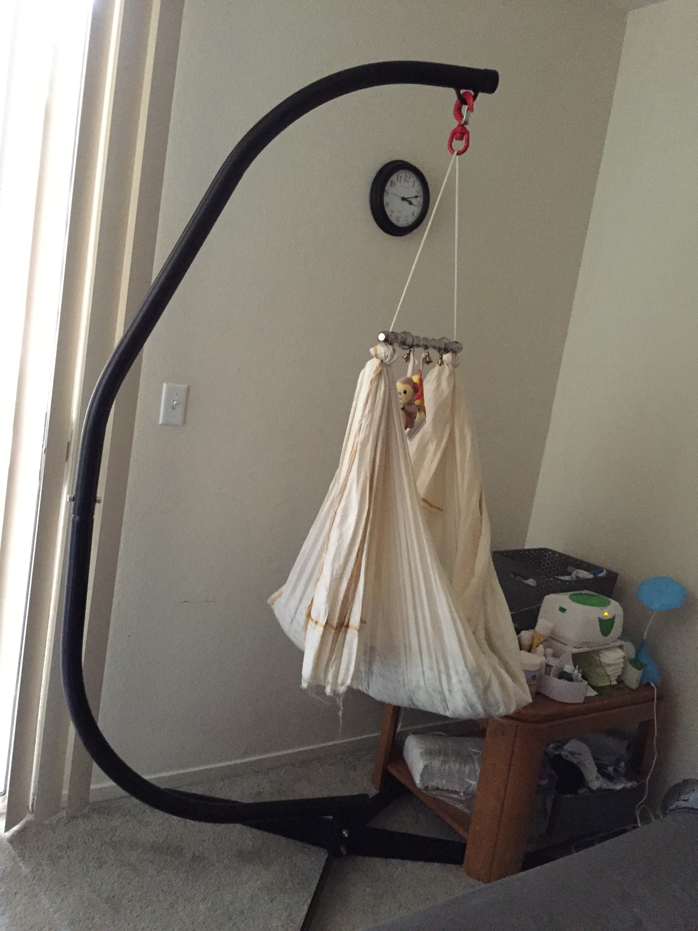 Indian style baby swing And patio seing Connecting people in San