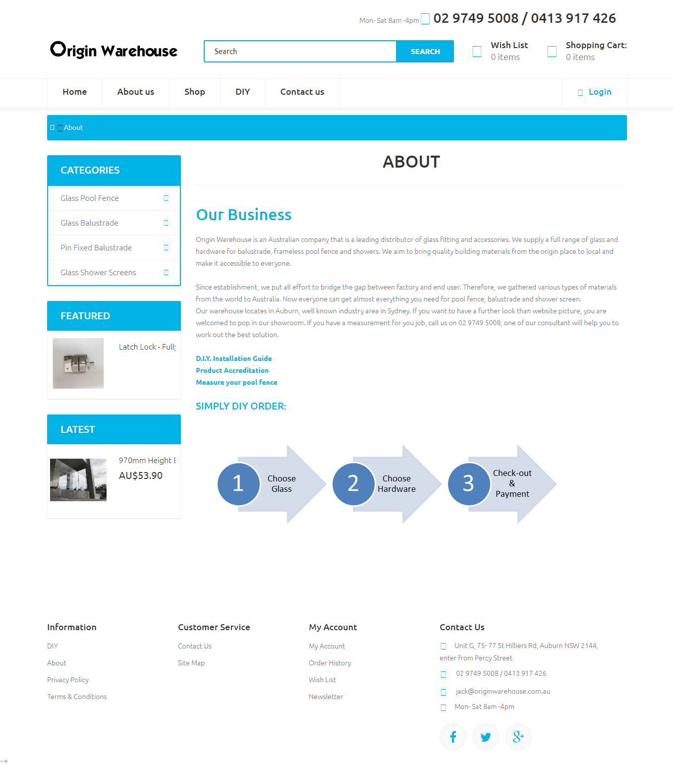 Origin Warehouse Trivedi Infoway Pvt. Ltd.