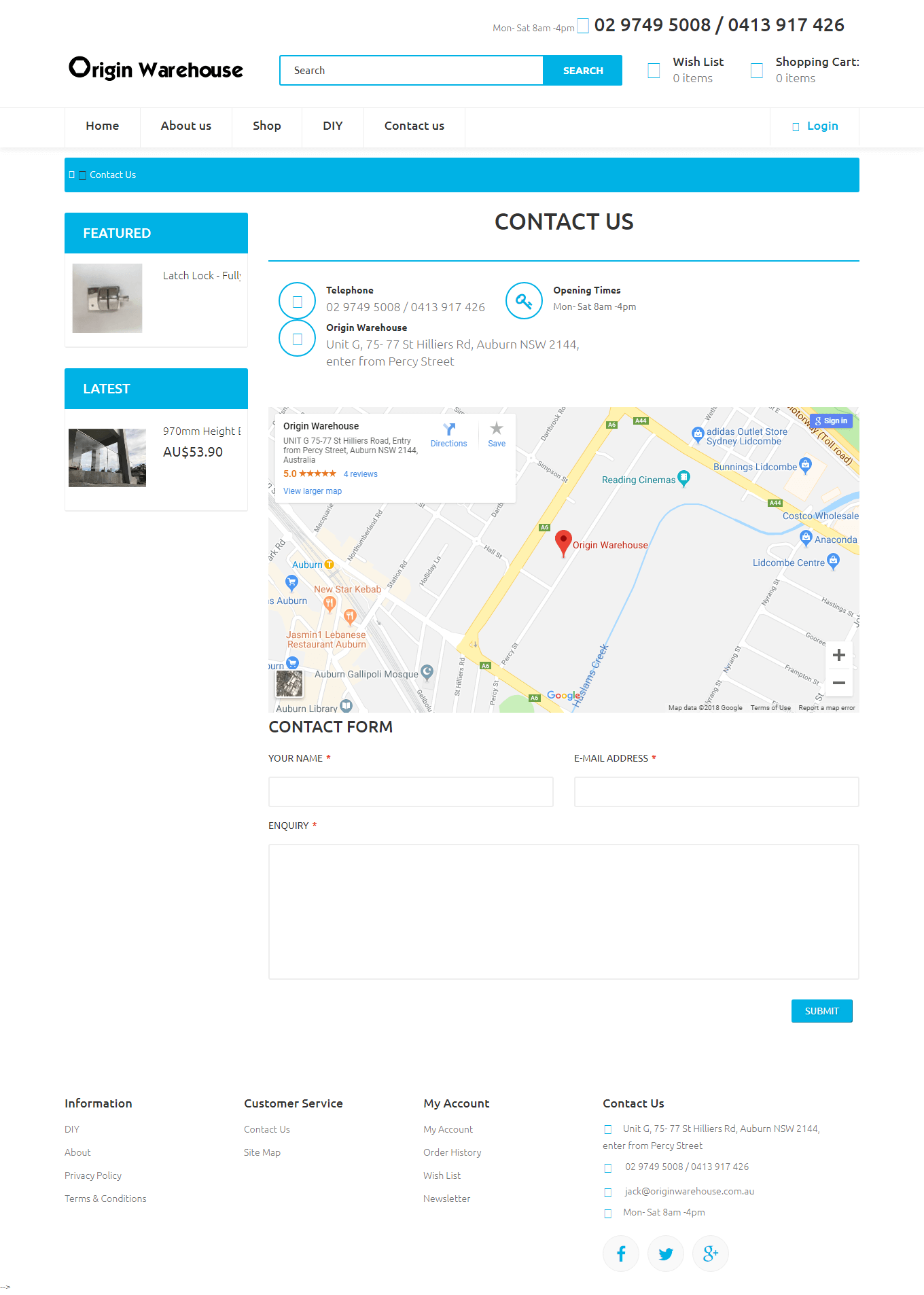 Origin Warehouse Trivedi Infoway Pvt. Ltd.