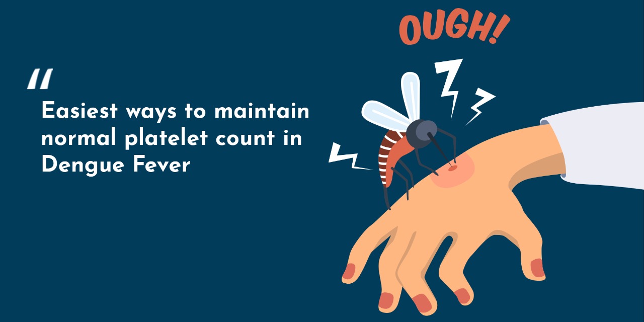 Easiest ways to maintain normal platelet count in Dengue Fever Blog