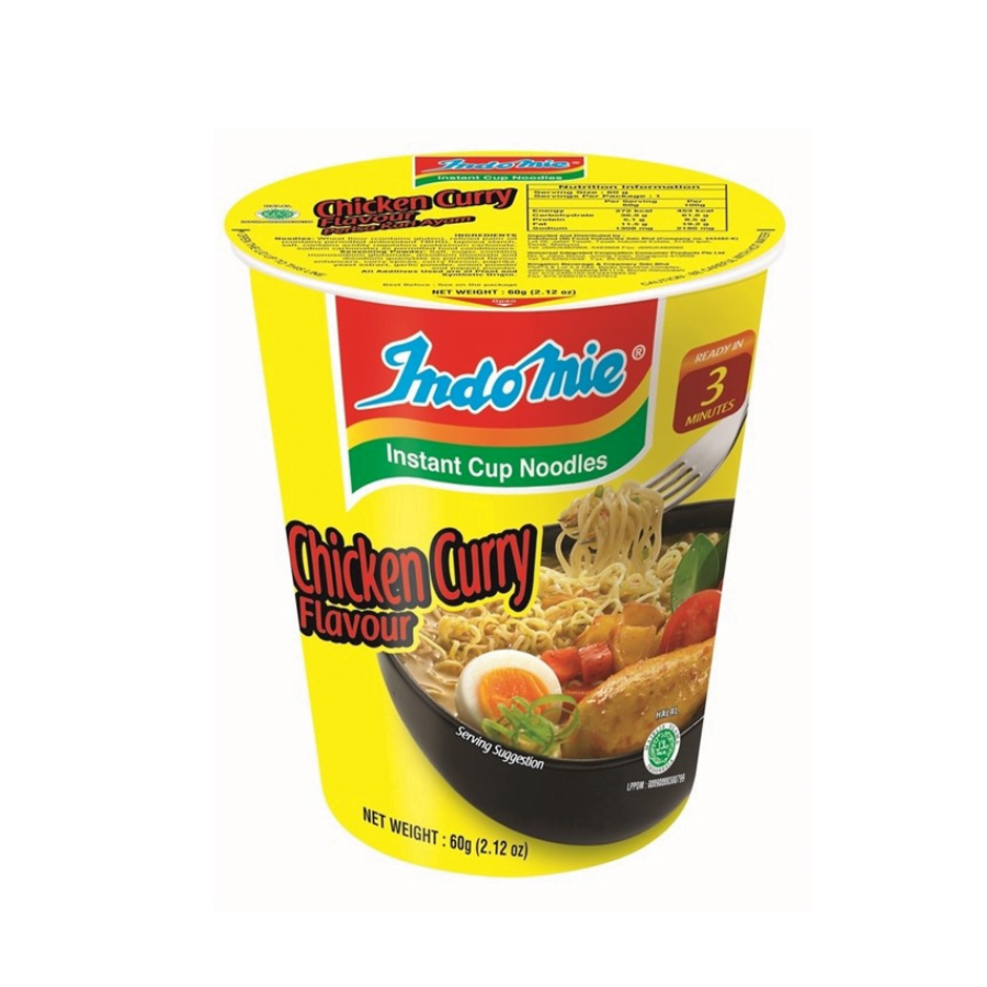 INDOMIE (CUP) Instant Noodles Chicken Flavour Triways Marketing