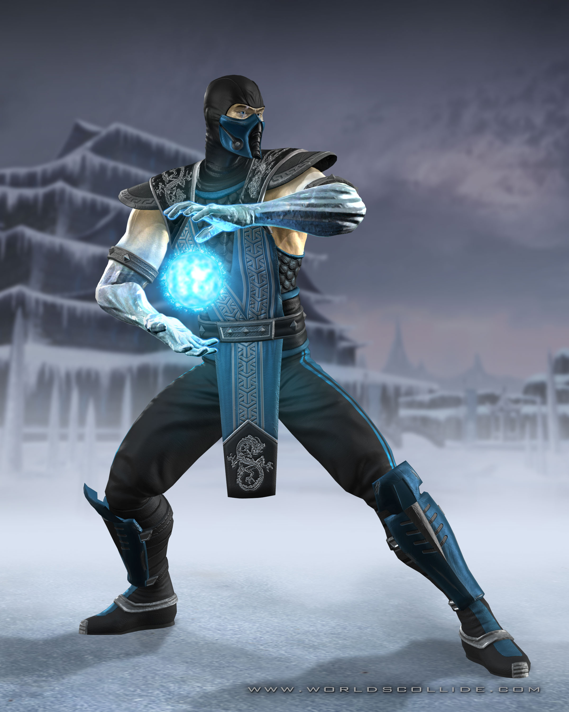 TRMK Mortal Kombat News New SubZero Render from MK vs DC Universe