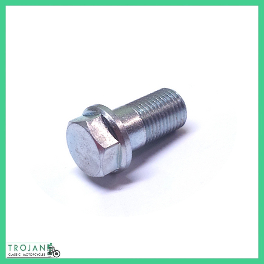 FORK DAMPER TUBE BOLT, TRIUMPH, PRE UNIT TO 1956, GENUINE, 970398