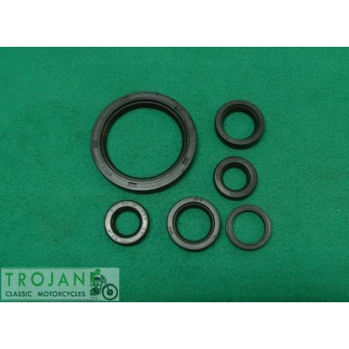 OIL SEAL KIT, ENGINE, GEARBOX, FOR TRIUMPH, UNIT 650, 750