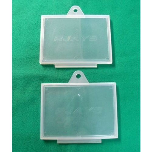 REGISTRATION LABEL HOLDERS, MOTORCYCLES, TRAILERS, (PAIR), MIS0003