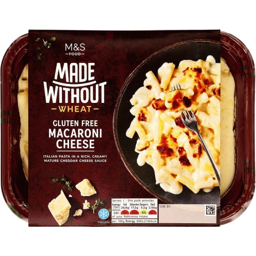 M&S Made Without Wheat Gluten Free Macaroni Cheese (400g) Compare