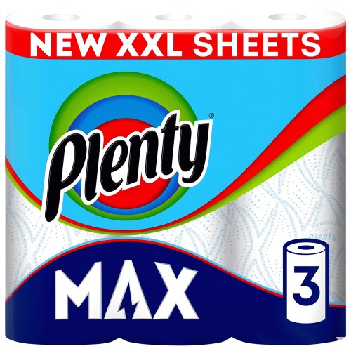 Plenty Max Performance Kitchen Towel 3 rolls Compare Prices & Where