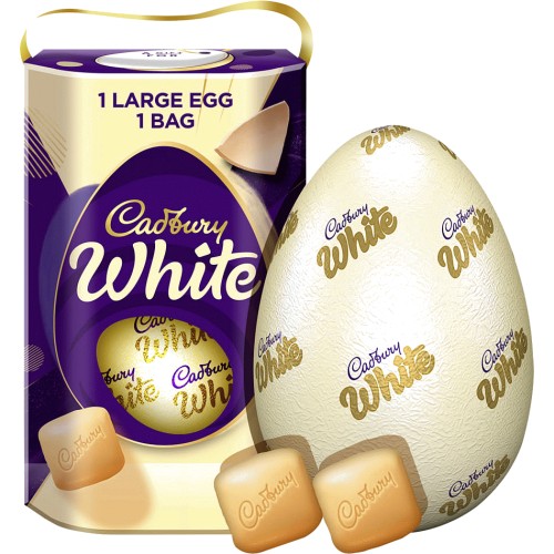 Cadbury White Chocolate Easter Egg (227g) Compare Prices & Where To