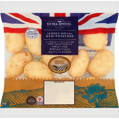 ASDA Extra Special Jersey Royal New Potatoes (450g) Compare Prices