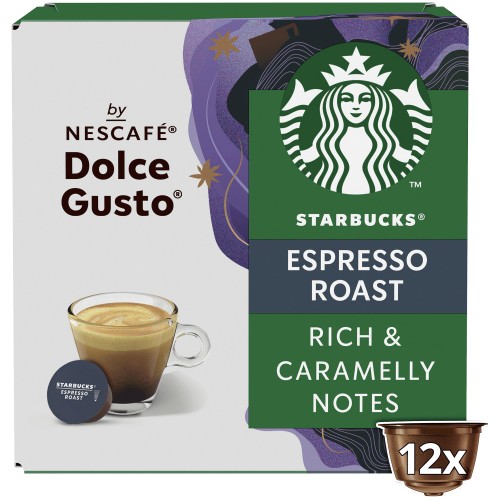 Starbucks Dark Espresso Roast Coffee Pods (12) Compare Prices & Where