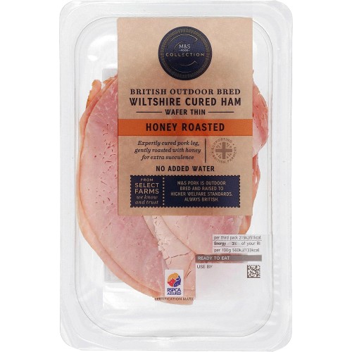 M&S British Wiltshire Cured Honey Roast Ham (115g) Compare Prices
