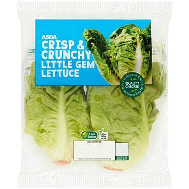 ASDA Crisp & Crunchy Little Gem Lettuce (2) Compare Prices & Where To