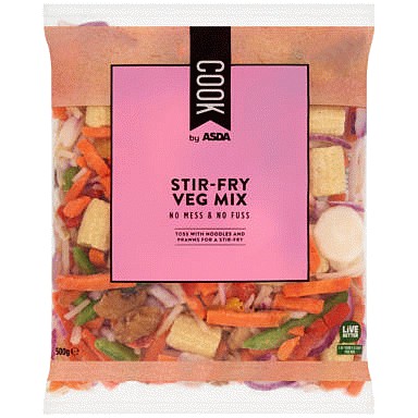 COOK by ASDA StirFry Veg Mix (500g) Compare Prices & Where To Buy