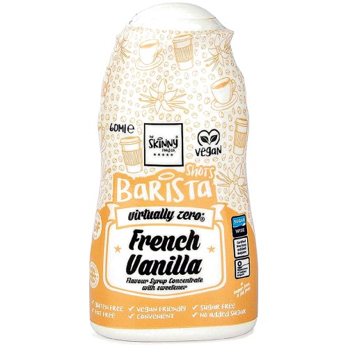 The Skinny Food Co. Shots Barista French Vanilla Flavour Syrup