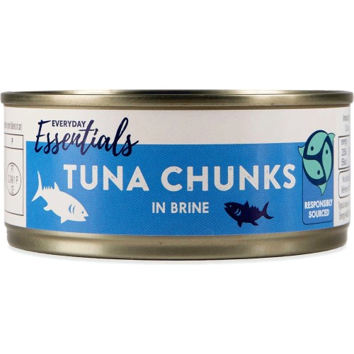 Everyday Essentials Tuna Chunks In Brine (145g) Compare Prices