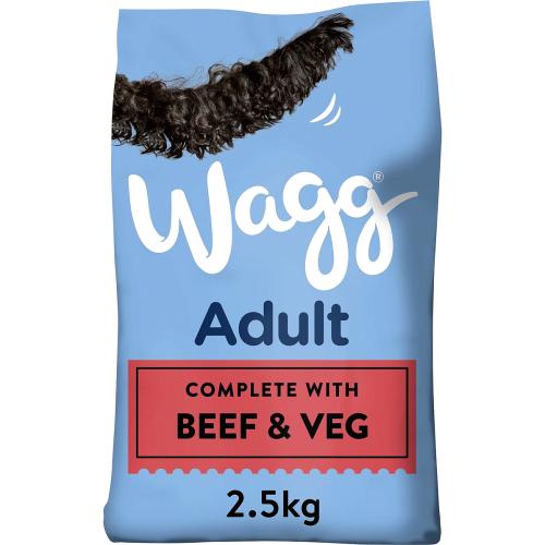 Wagg Dry Dog Food Beef and Veg (2.5kg) Compare Prices & Where To Buy