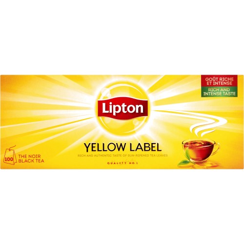 Lipton Yellow Label (100 Tea Bags) (200g) Compare Prices & Where To