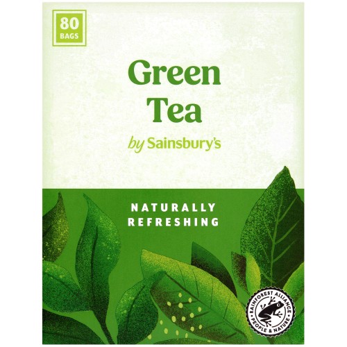 Sainsbury's Green Tea Tea Bags (80 x 152g) Compare Prices & Where To Buy Trolley.co.uk