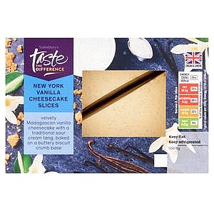Coop American New York Vanilla Cheesecake Slices (180g) Compare Prices & Where To Buy