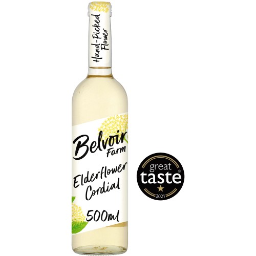 Belvoir Farm Best of British Elderflower Cordial (500ml) Compare
