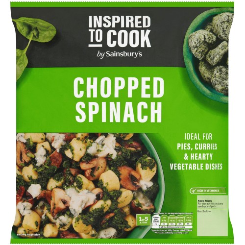 Sainsbury's Chopped Spinach (900g) Compare Prices & Where To Buy