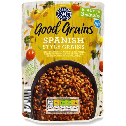 Good Grains Spanish Style Grains Wholegrain Rice (250g) Compare