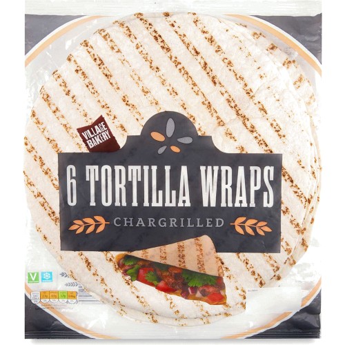 Village Bakery Chargrilled Tortilla Wraps Compare Prices & Where To Buy Trolley.co.uk