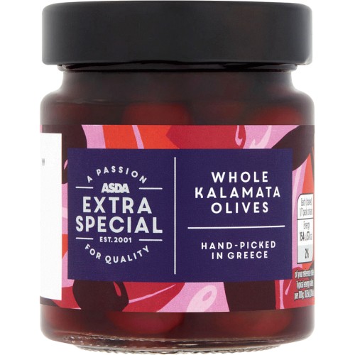 ASDA Extra Special Whole Kalamata Olives (200g) Compare Prices