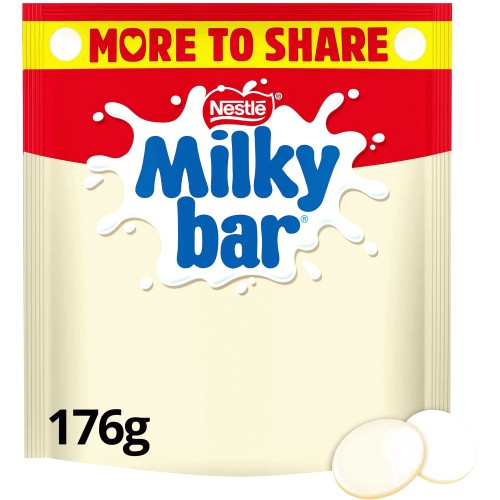 Milkybar White Chocolate Giant Buttons More to Share Bag (176g