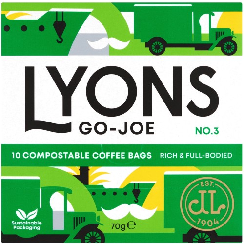 Lyons GoJoe Coffee Bags (10 x 70g) Compare Prices & Where To Buy