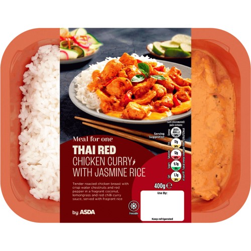 Weight Watchers Red Thai Curry & Sticky Jasmine Rice (380g) Compare Prices Trolley.co.uk