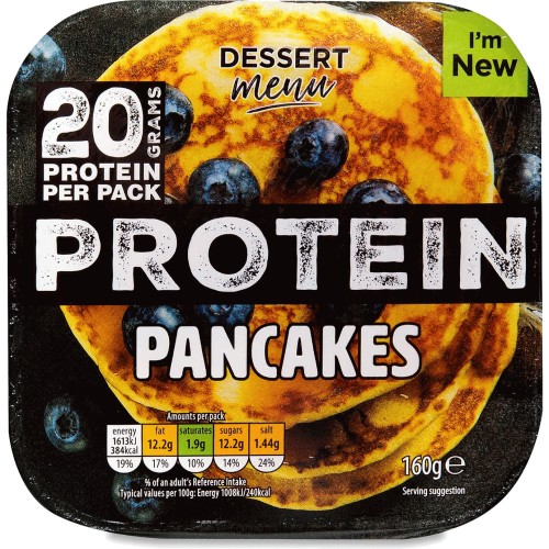 Dessert Menu Protein Pancakes (160g) Compare Prices & Where To Buy