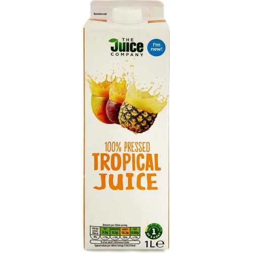 The Juice Company 100 Pressed Tropical Juice (1 Litre) Compare Prices & Where To Buy