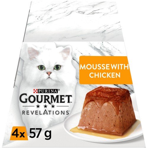 Purina Gourmet Revelations Chicken in Gravy Wet Cat Food (4 x 57g) Compare Prices & Where To