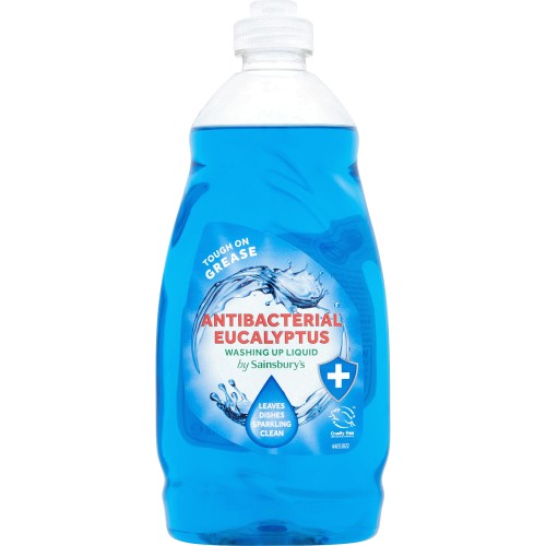 Sainsbury's Antibacterial Eucalyptus Washing Up Liquid (450ml