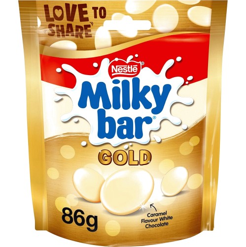 Milkybar Gold Caramel White Chocolate Giant Pieces Sharing Bag (86g) Compare Prices & Where To