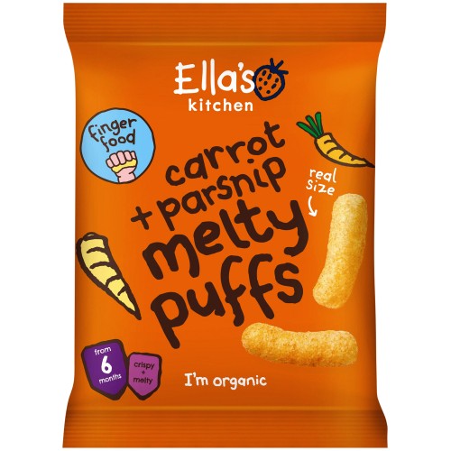 Ella's Kitchen Organic Parsnip + Poppy Seed Biscuits Multipack Toddler