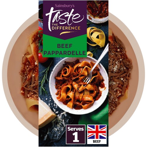 Sainsbury's Tuscan Inspired Pork Ragu Tagliatelle Pasta Ready Meal For