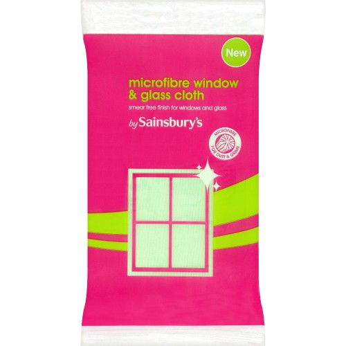 Sainsbury's Microfibre Window & Glass Cloth Compare Prices & Where To