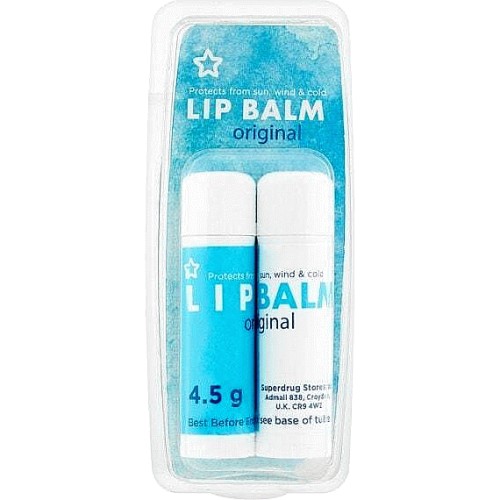 Superdrug Lip balm Original (2 x 4.5g) Compare Prices & Where To Buy