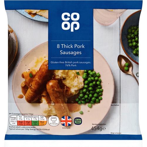 Richmond 8 Thick Pork Sausages (8 x 410g) Compare Prices Trolley.co.uk