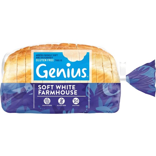 Genius Gluten Free Triple Seeded Sliced Bread (535g) Compare Prices
