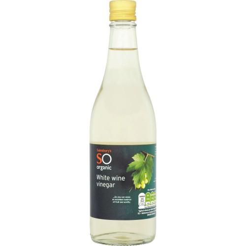 Sainsbury's White Wine Vinegar SO Organic (500ml) Compare Prices