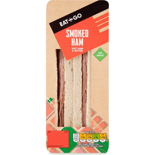 Eat & Go Smoked Ham Sandwich (130g) Compare Prices & Where To Buy