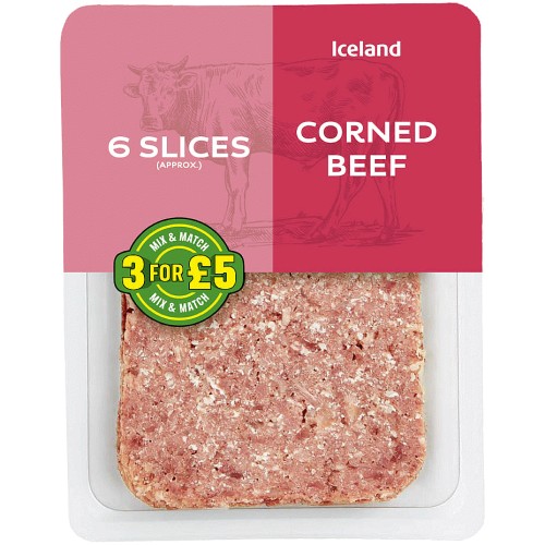 Sainsbury's Corned Beef Slices Slices (6 x 200g) Compare Prices