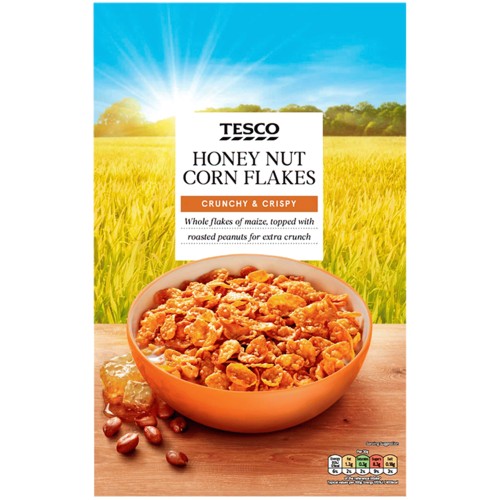 Tesco Honey Nut Corn Flakes (500g) Compare Prices & Where To Buy Trolley.co.uk