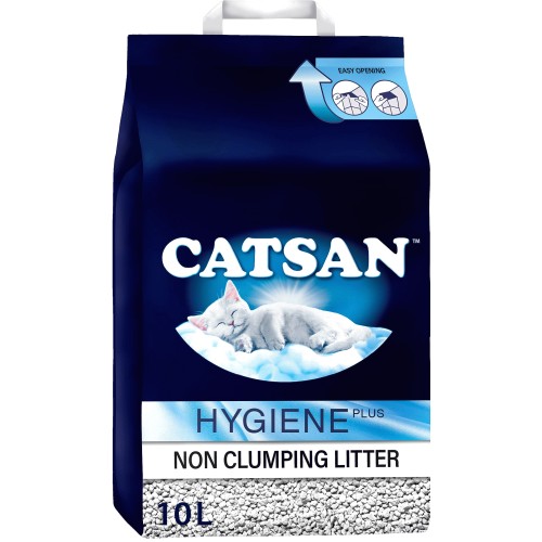 Catsan Hygiene NonClumping Odour Control Cat Litter (10 Litre