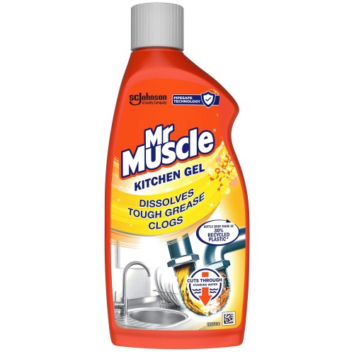 Mr Muscle Kitchen Sink & Drain Unblocker Gel (500ml) Compare Prices