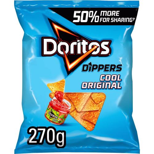 Doritos Dippers Cool Original Sharing Tortilla Chips (270g) Compare