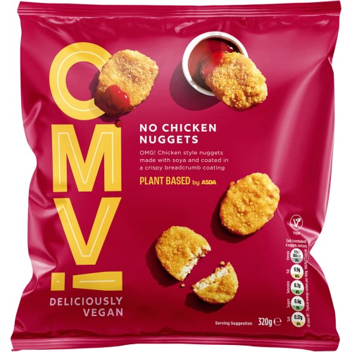 OMV! Deliciously Vegan No Chicken Nuggets (320g) Compare Prices